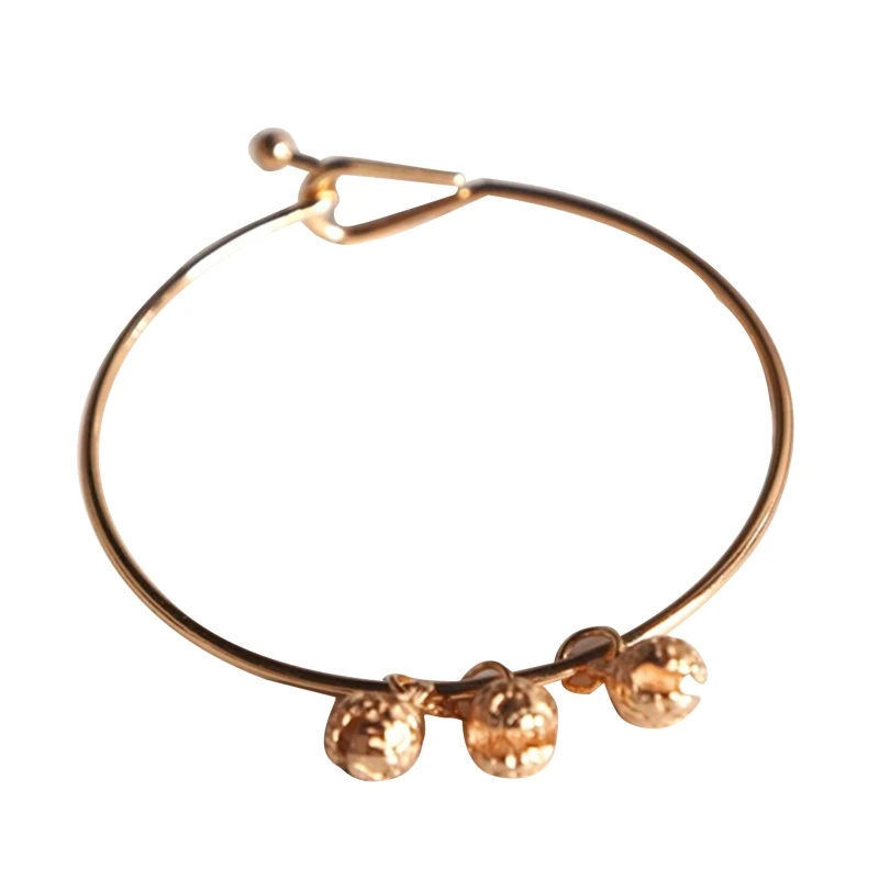 

New Vintage Hanfu Matching Bells Bracelet Eye-catching Opening Anklet Jewelry Decor