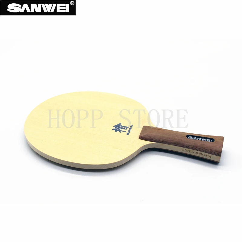 SANWEI Table Tennis Blade H10 HINOKI 1 ply high standard solid Cypress ping pong racket bat paddle tenis de mesa | Спорт и