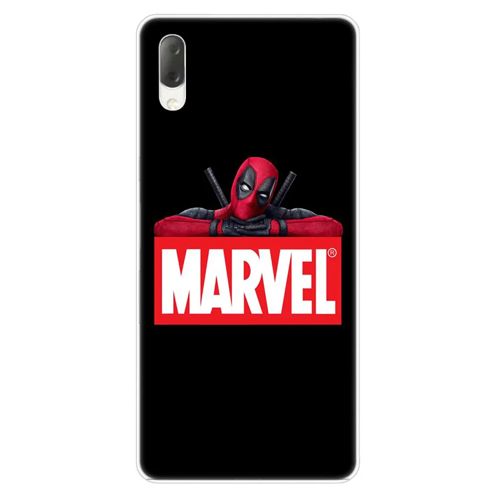 001 Дэдпул из Вселенной Марвел жесткий чехол для Sony Xperia L1 L2 L3 X XA XA1 XA2 XA3 ультра 10 плюс E5 XZ XZ1 XZ2 компактный XZ3 XZ5 2 20 крышка - Цвет: 001