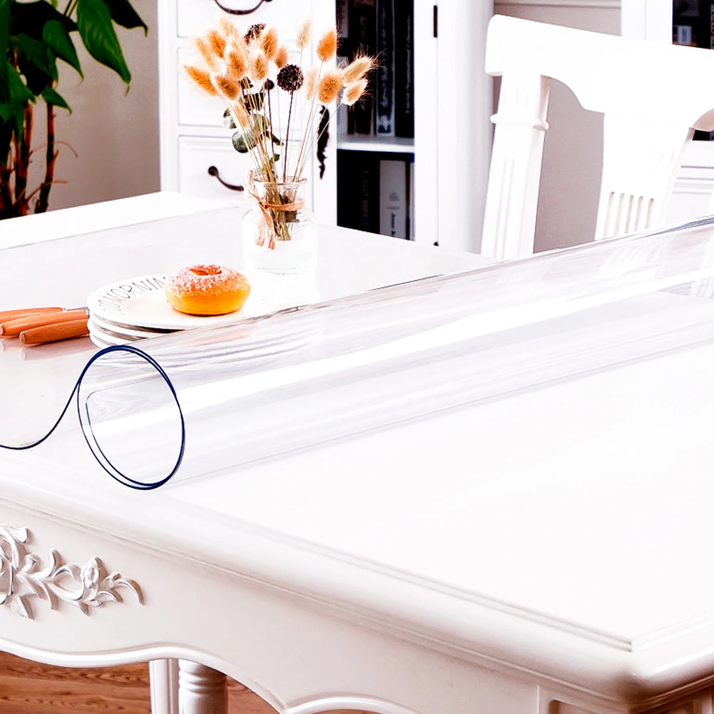 Маслостойкая Скатерть Кухонное ПВХ украшение прозрачная скатерть износостойкий