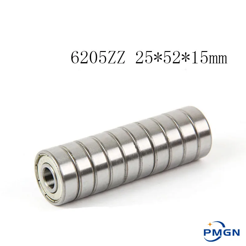 8 шт./лот ABEC 5 6205ZZ 6205z 6205 ZZ 25x52x15 мм Мини шариковый Подшипник Миниатюрный подшипник