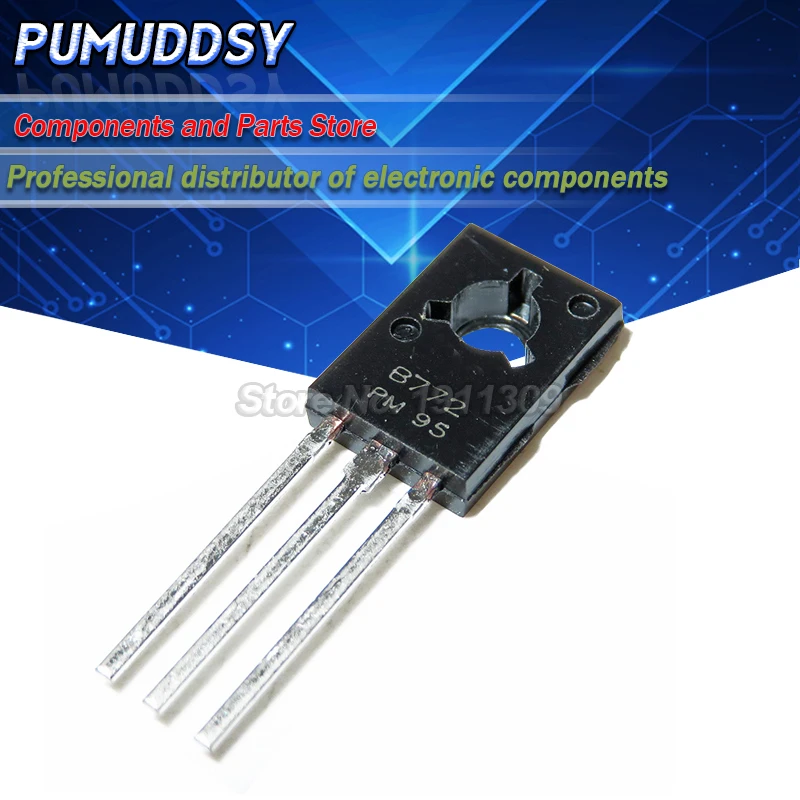 20 шт B772 TO126 2SB772 3A / 40V PNP 126 IC|Интегральные схемы| |