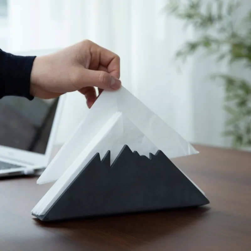 Креативный Снежный горный цементный шкаф для салфеток держатель туалетной