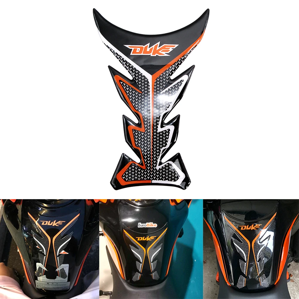 Motorcycle Fuel Tank Cover Pad Protector Decorative Stickers Motor Cap Decals Fashion Sticker For Duke KTM 125 200 390 | Автомобили и