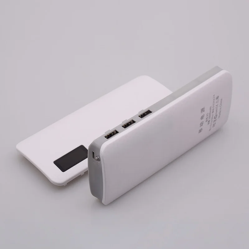 5x18650 чехол для портативного зарядного устройства 3 USB порта портативное зарядное