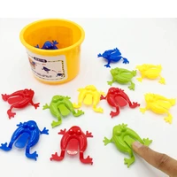 12 pcs jumping frog bounce fidget toys for kids novelty assorted stress reliever toys for children birthday gift party favor