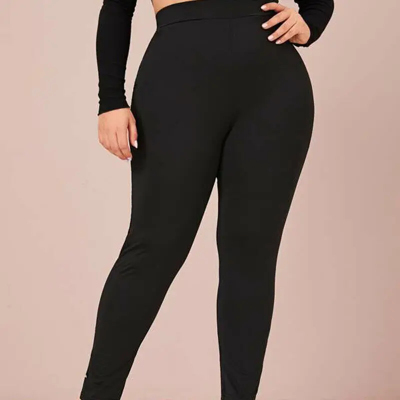 

Большие размеры L-4XL, модные сексуальные женские кружевные длинные леггинсы, повседневные тонкие Стрейчевые брюки, узкие брюки