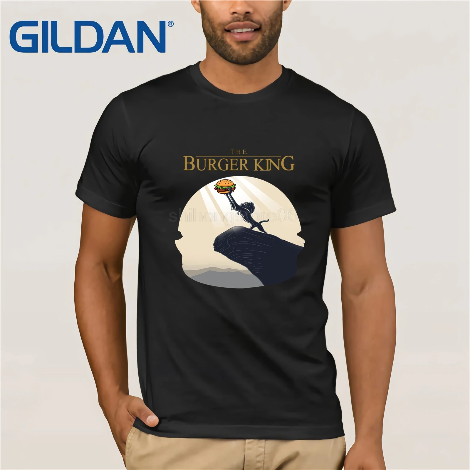 Гамбургер Король футболка | Мужская одежда