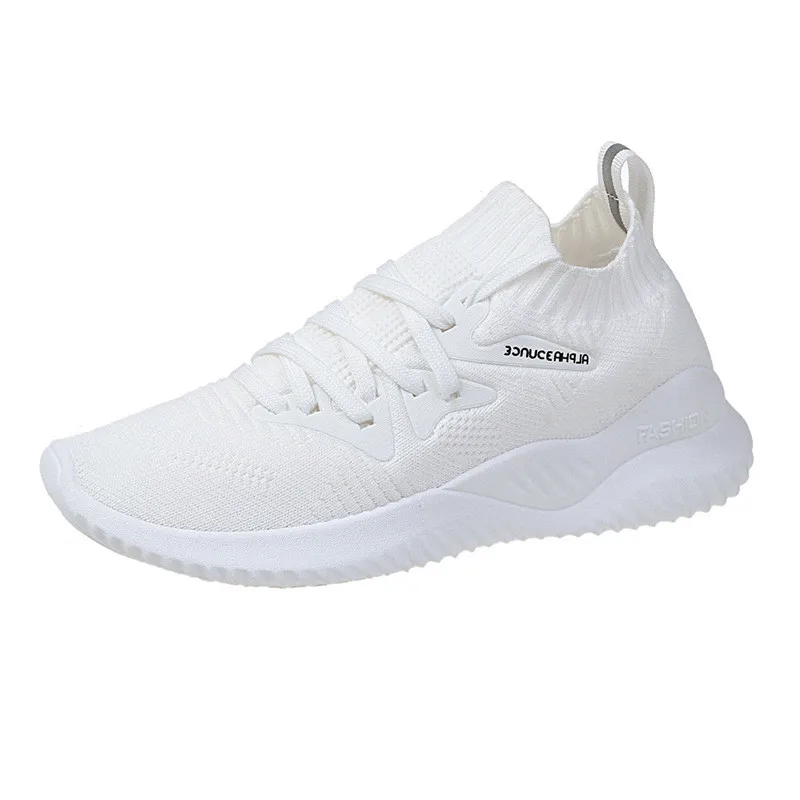 

2020 Spring and Summer New Style Breathable Fly Woven Athletic Shoes Korean-style Versatile WOMEN'S Shoes Women Sneakers