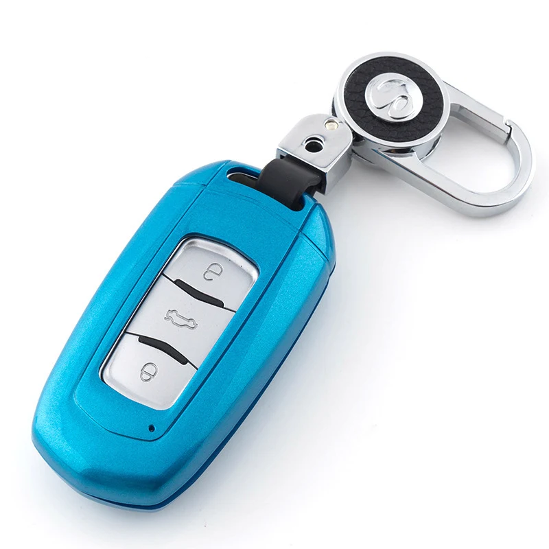 Full Cover New Car Key Case Remote Shell For Geely Atlas Boyue NL3 EX7 EmgrandX7 EmgrarandX7 SUV GT GC9 borui Accessories