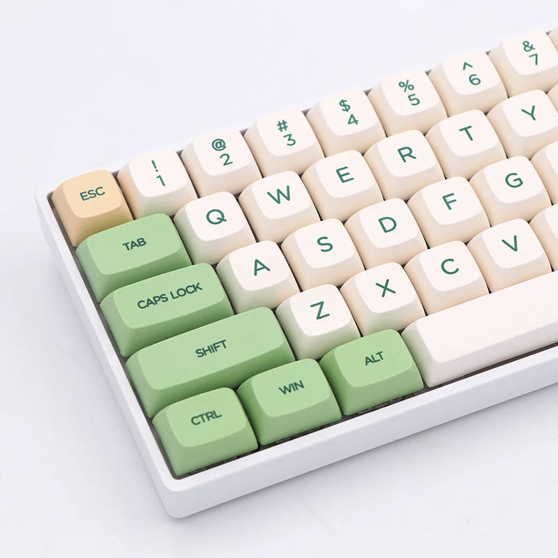 Keypro Ретро Ethermal Dye сублимационные шрифты PBT keycap для проводной USB механической
