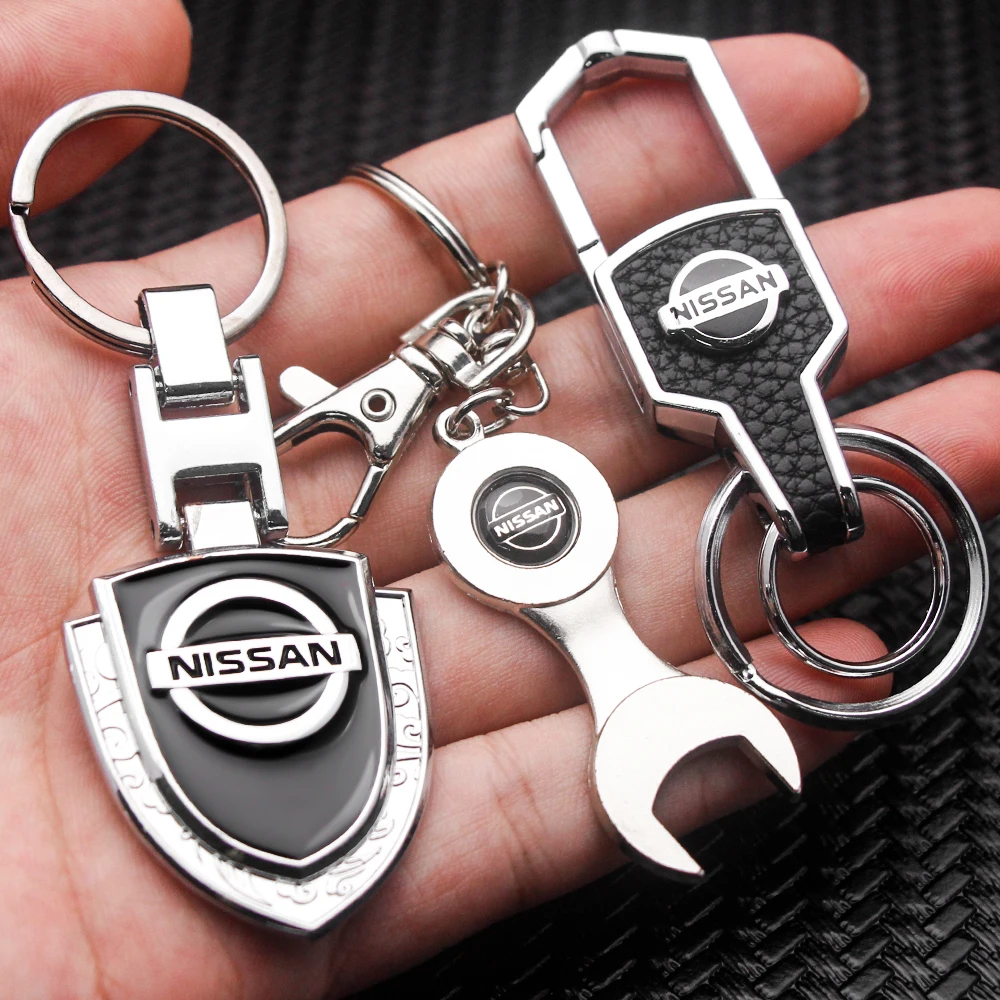 1 шт. автомобильный брелок 3D металлический кожаный Модный логотип чехол для