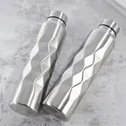 Бутылка для воды из нержавеющей стали с ромбовидным узором, 1000 мл