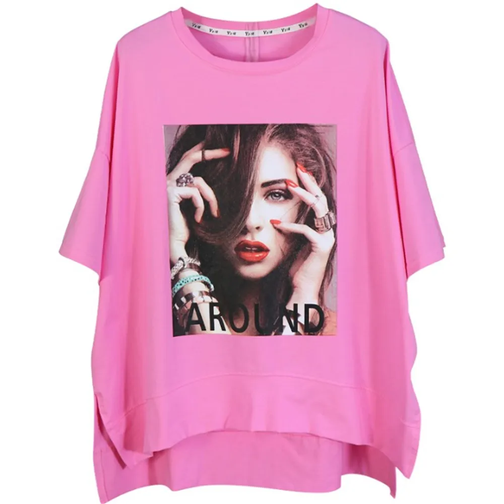 Женская футболка с коротким рукавом и надписью белая черная красная желтая топ