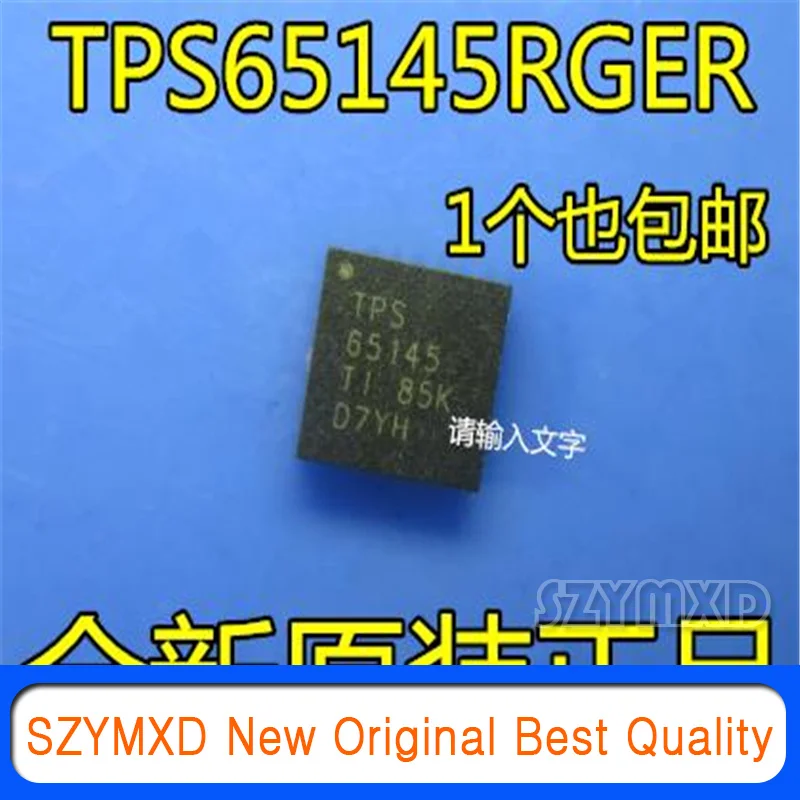 

5 шт./лот, новый оригинальный TPS65145RGER TPS65145, линейный регулятор в упаковке, QFN24, электронная микросхема