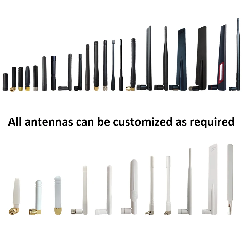 GRANDWISDOM 5pcs 433mhz antenna 2-3dbi sma female lora antene pbx iot module lorawan signal receiver antena high gain