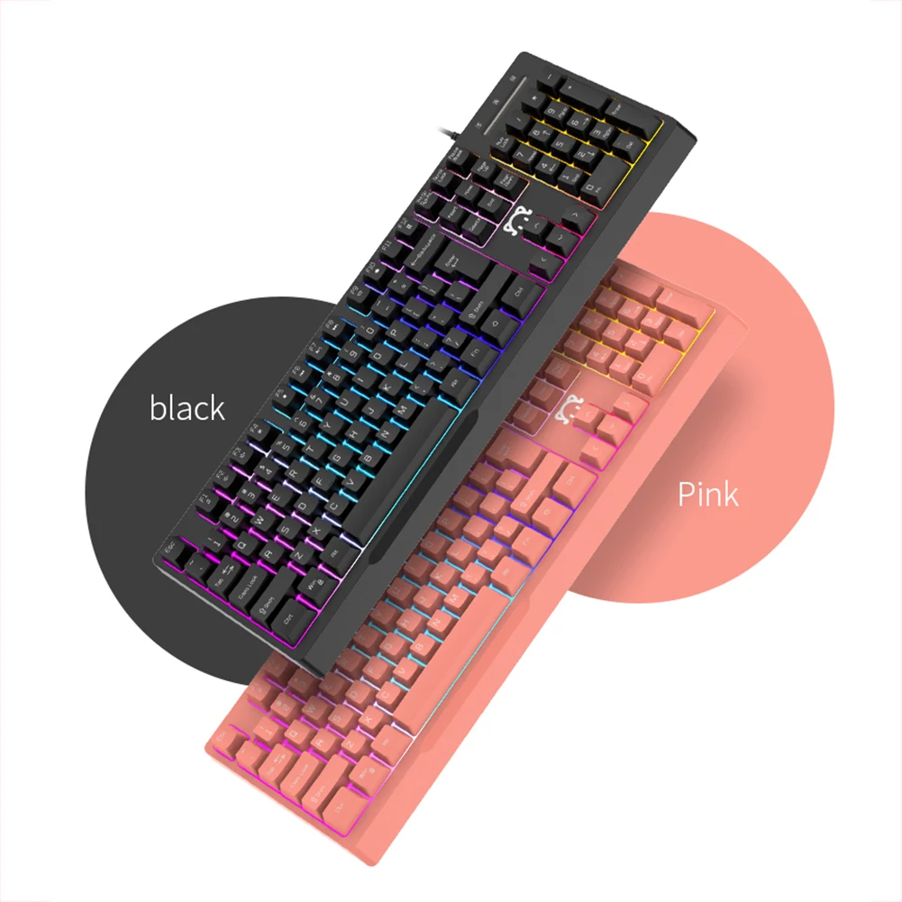 

STK090 Gamin Keyboard Touchpad Inalambric Wired Keyboard Mini Bluetooth Keyboard Gaming Keyboard for Windows 2000/XP/VISTA
