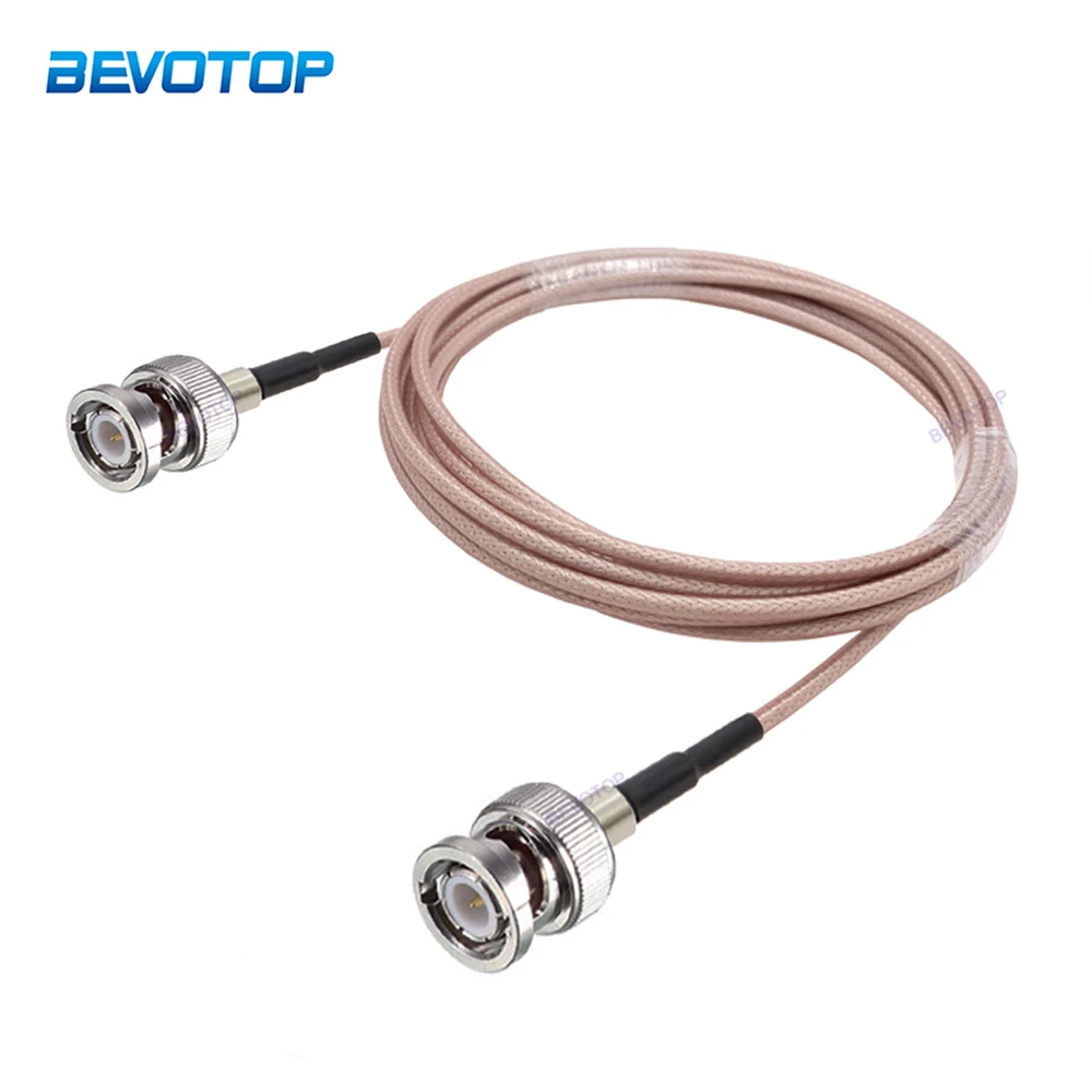 RG179 Cable 75 Ohm BNC Male Plug to BNC Male Plug Connector Adapter for Video Camera SDI Camcorder HD-SDI/3G-SDI/4K/8K