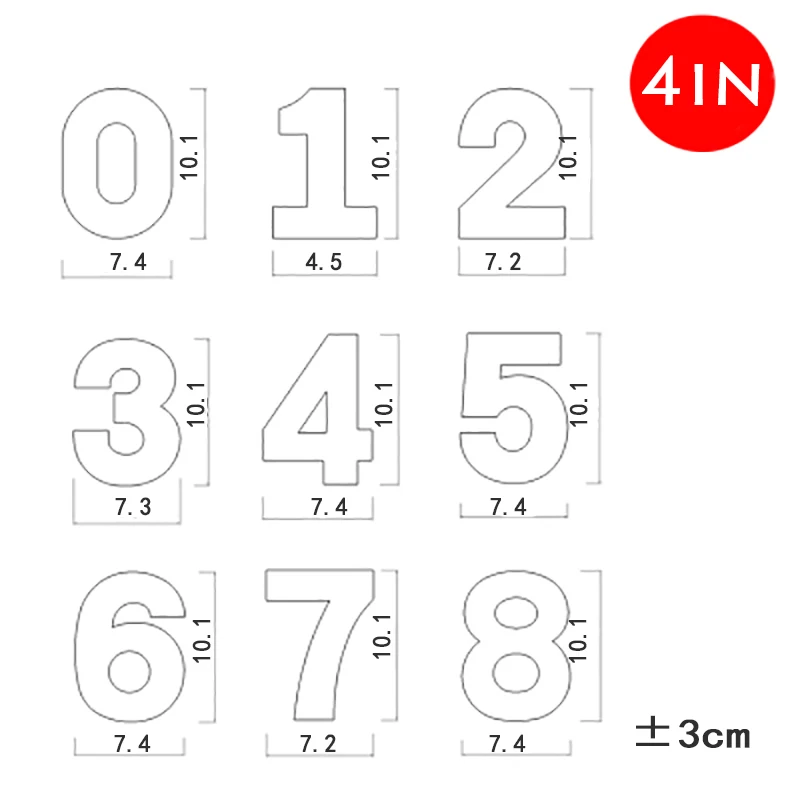 4inch Holaroom торт декоративные инструменты для домашних животных на возраст 0-8 номер форма для выпечки тортов Кондитерская чайник торт ко дню рождения дизайн средство для украшения торта 4/6/8/10/12/14 дюймов - Цвет: 4inch