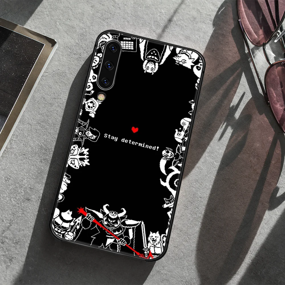 

undertale sans game Phone Case Cover For Samsung Galaxy A10 A11 A20 E A21 A21S A30 A40 A41 A50 A51 A70 A71 A81 black Prime