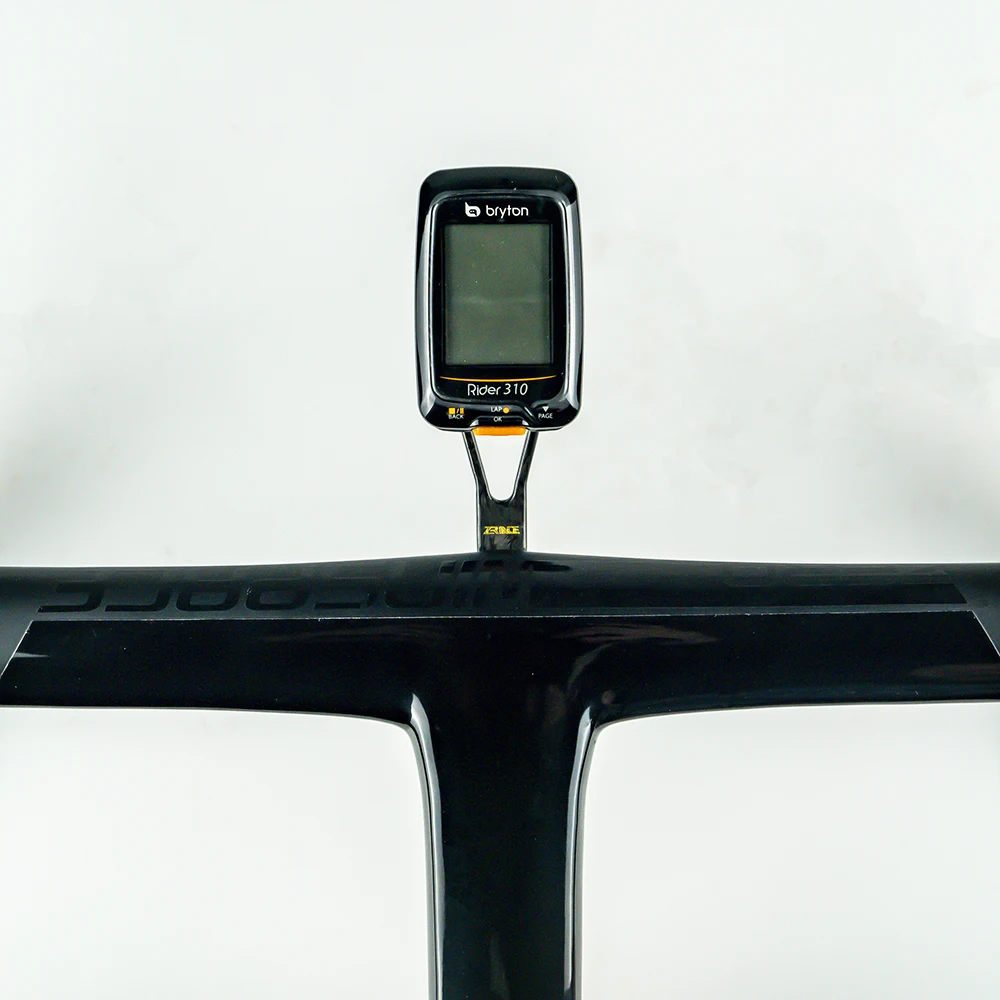 Zracing углеродное волокно велосипедный компьютер передний держатель для