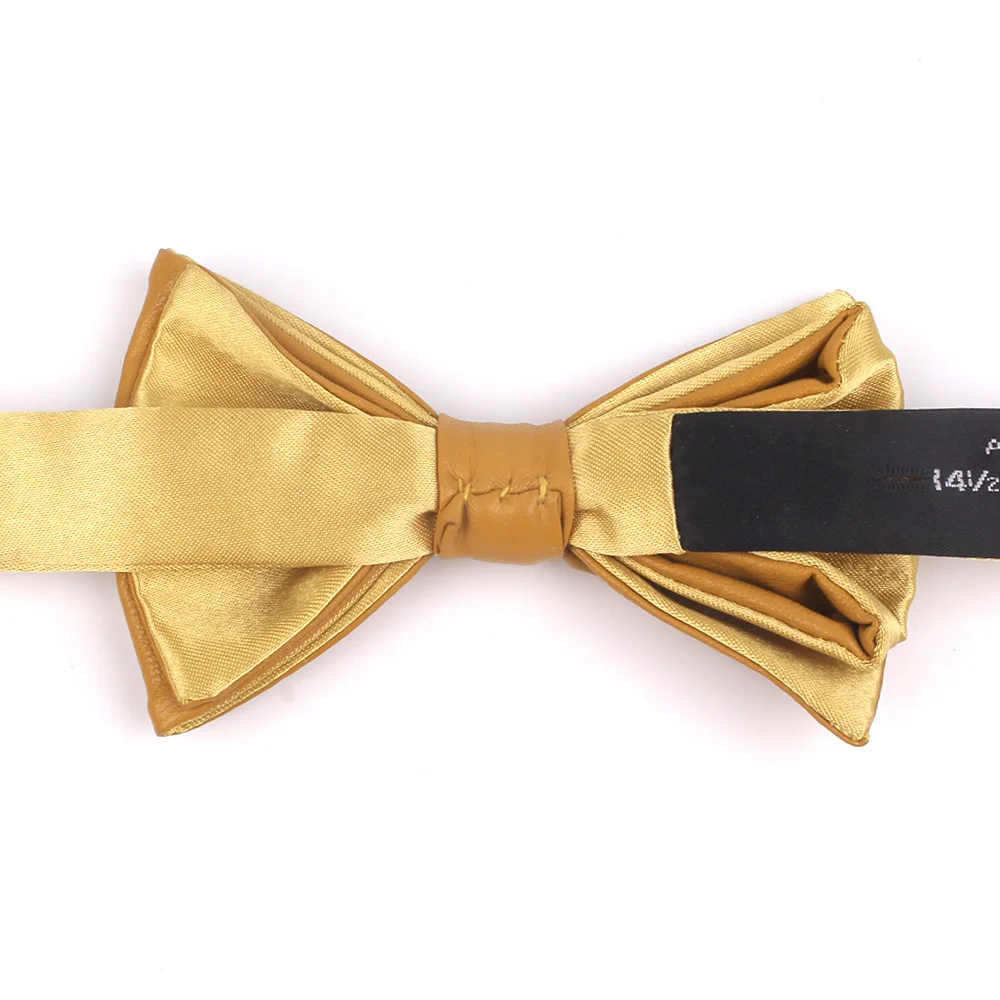 Новинка Кожаный Галстук-бабочка повседневные рубашки галстук-бабочка из