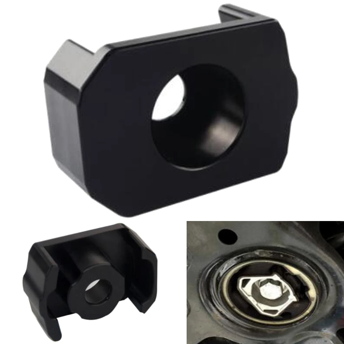 2 типа Автомобильная заготовка алюминиевая MQB Dogbone Монтажная вставка подходит для