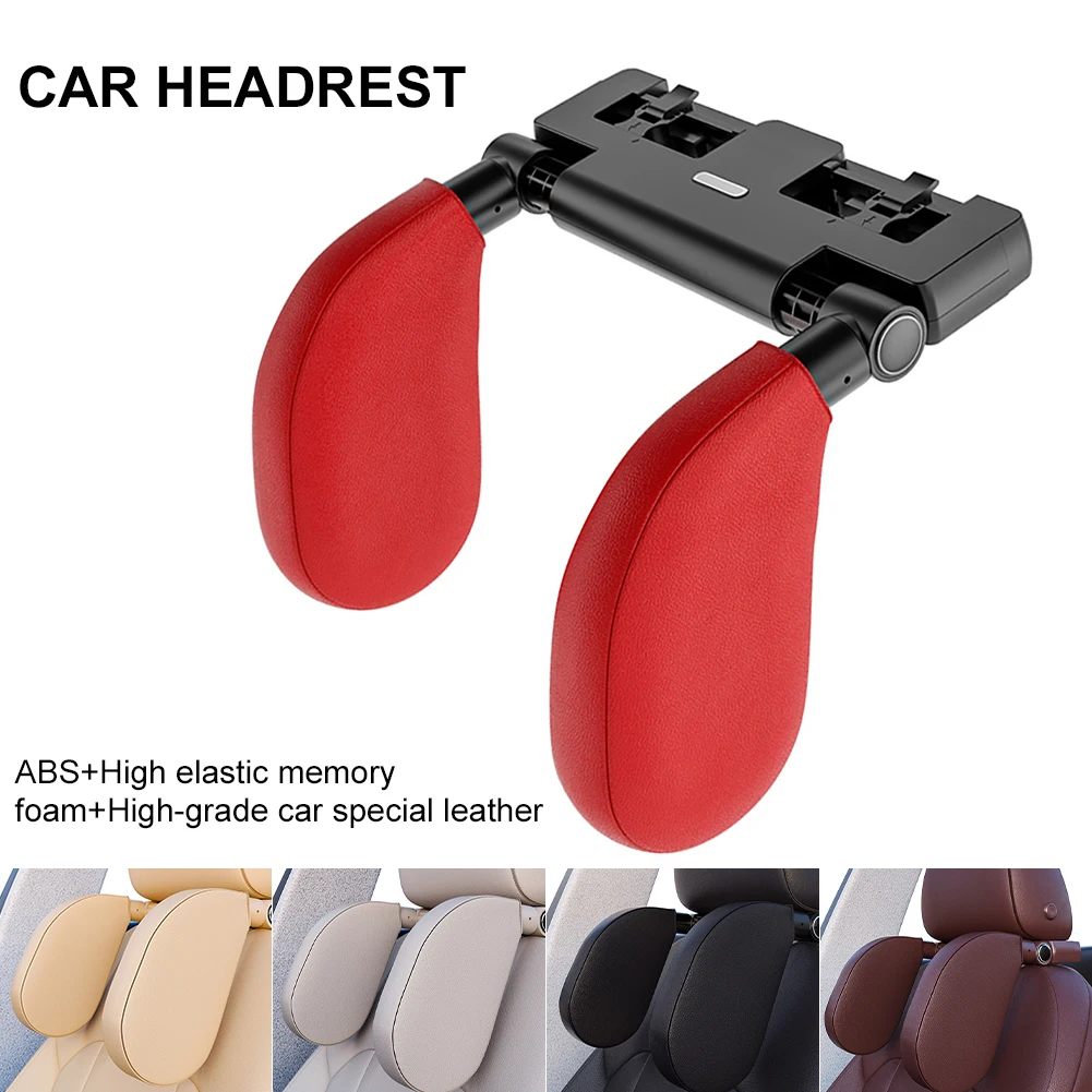

Car Neck Headrest Pillow Cushion Seat Support Head Restraint Seat Pillow Headrest Neck Travel Sleeping Cushion For Kids Adults
