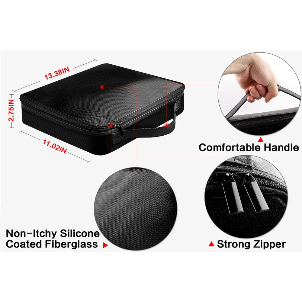 Органайзер для аккумуляторов сумка хранения EVA жесткий чехол с тестером