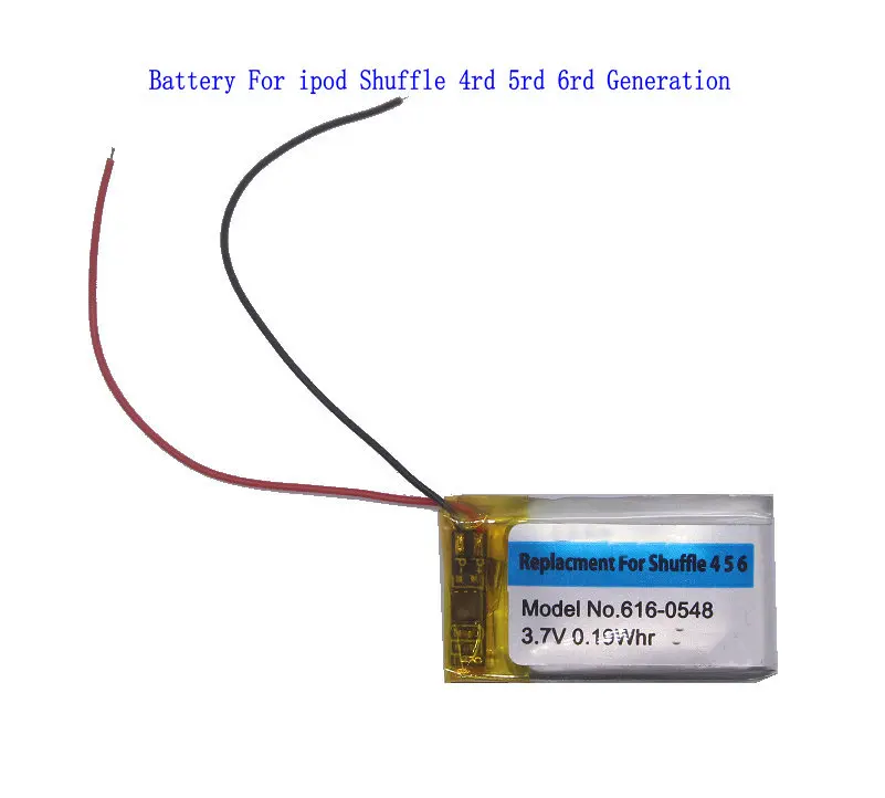 1 x Новый 616 0548 3 7 Вт в Сменный аккумулятор для iPod батареи Shuffle 4rd 5rd 6rd поколения 4 5
