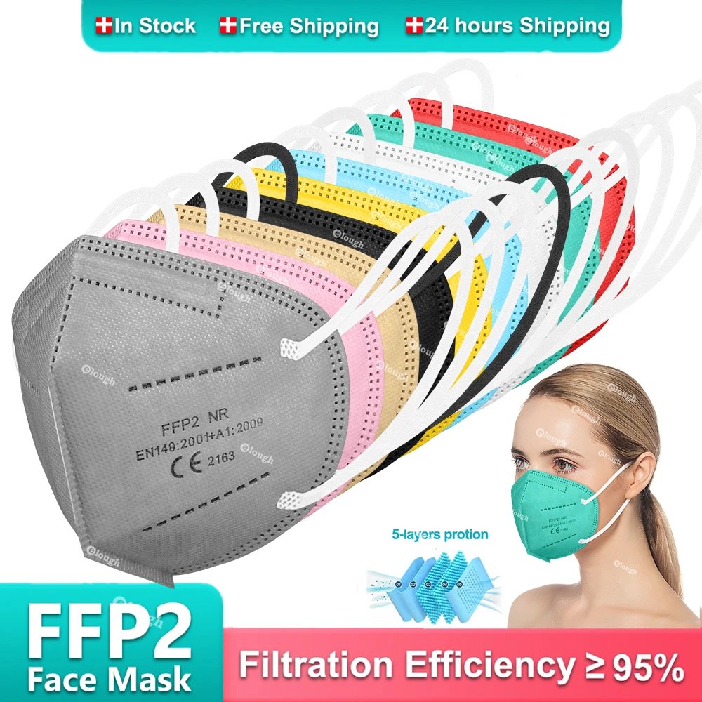 

KN95 Mask FFP2 Mascarillas Reutilizables 5 Layers Filter Health Care Face Masks FFP2Mask Mascara pff2 Respiratory Mask fpp2