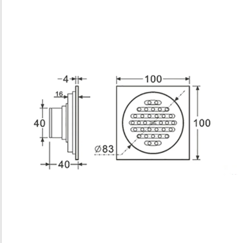 

JYSNWY washroom bathroom drain gang shower accessories sink drain bathtub escorredor water stopper drain hair catcher SW545