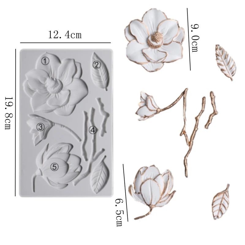 Зимняя силиконовая форма для украшения торта из помадки кексов сахарных изделий