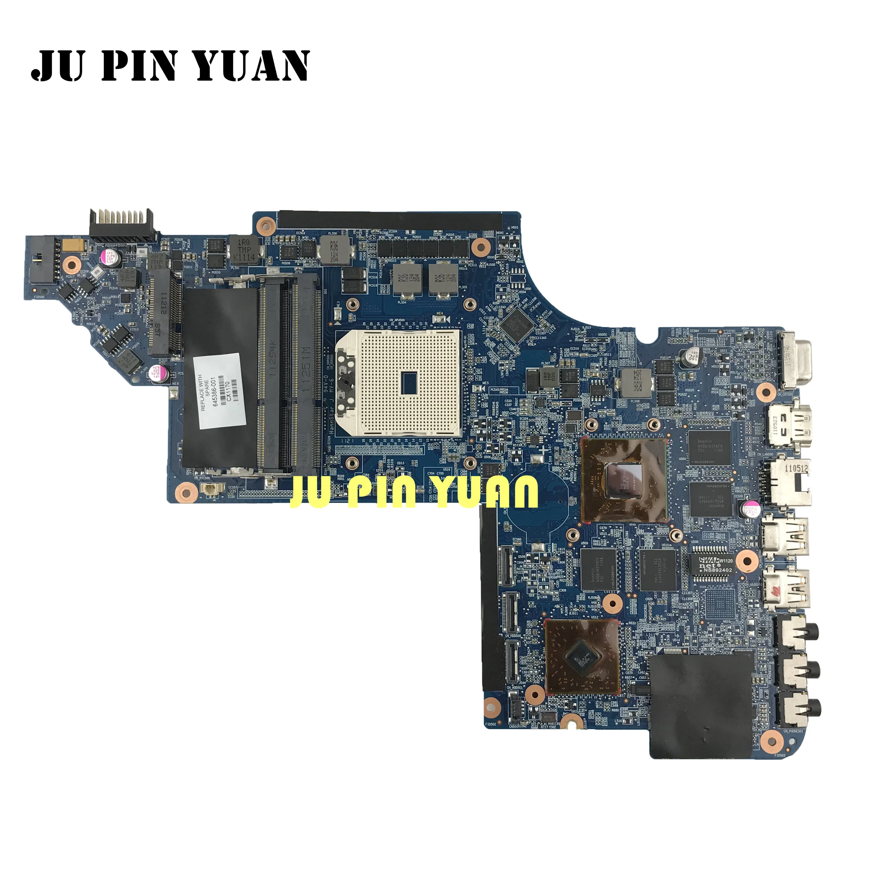 

Материнская плата для ноутбука HP DV7-645386 6000-001, материнская плата для ноутбука fs1 DDR3