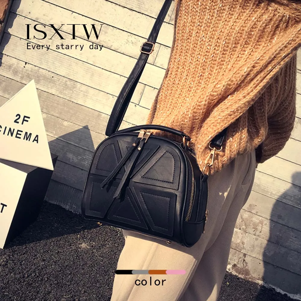 ISXTW новая женская сумка на плечо мессенджер для курьера Новые Модные осенние и