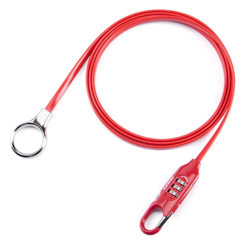 

Замок для мотоциклетного шлема LX0E, профессиональный защитный замок с паролем для скутера, квадроцикла, велосипеда-внедорожника, стальной т...