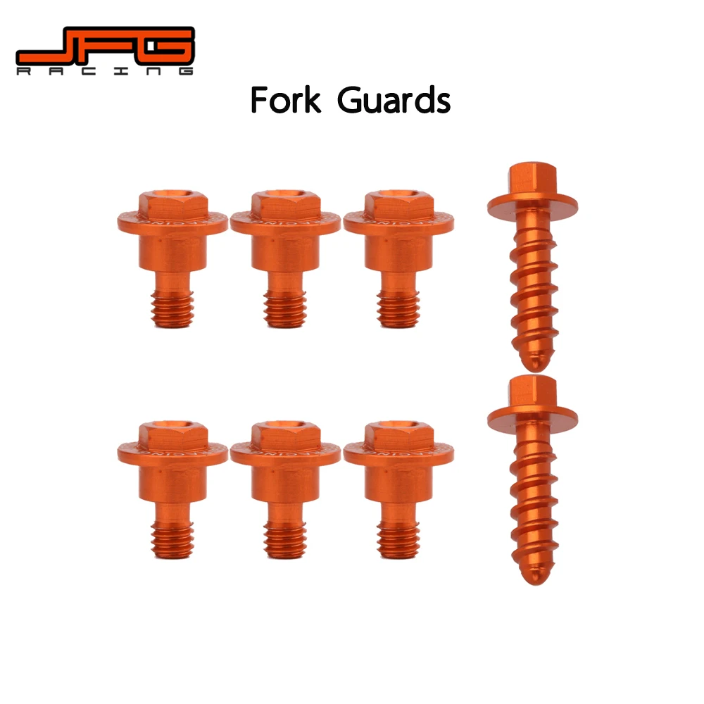 Мотоцикл CNC переднее заднее крыло радиатор кожухи вилка охранники винт для KTM EXC 125