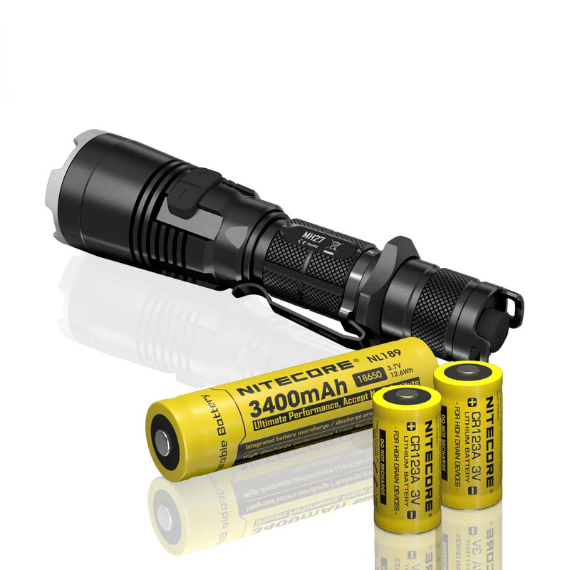 NITECORE MH27 Перезаряжаемые вспышка светильник max.1000 люмен луч расстоянии 462 м
