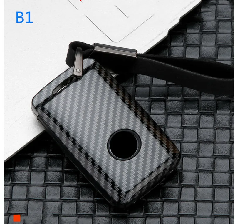 Автомобильный Брелок дистанционного управления с ключом из углеродного волокна