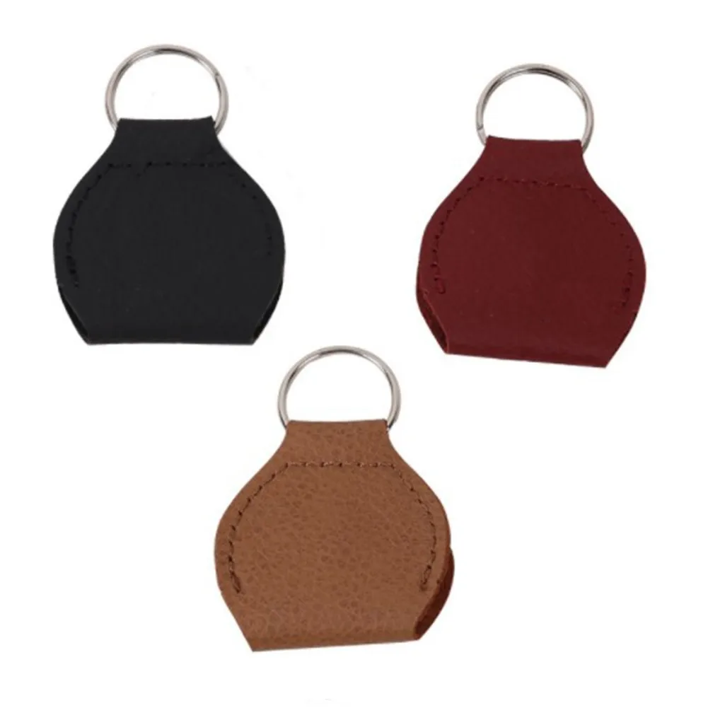 Кожаный держатель медиатор для гитары чехол медиатора случайный цвет аксессуары