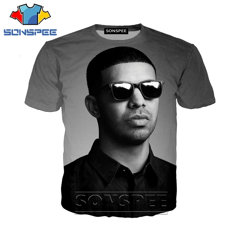 07 Аниме 3d печать футболка мужская хип-хоп Drake Женская модная футболка сексуальные Детские футболки с забавным принтом Забавные Рубашки homme футболка A245 - Цвет: 07