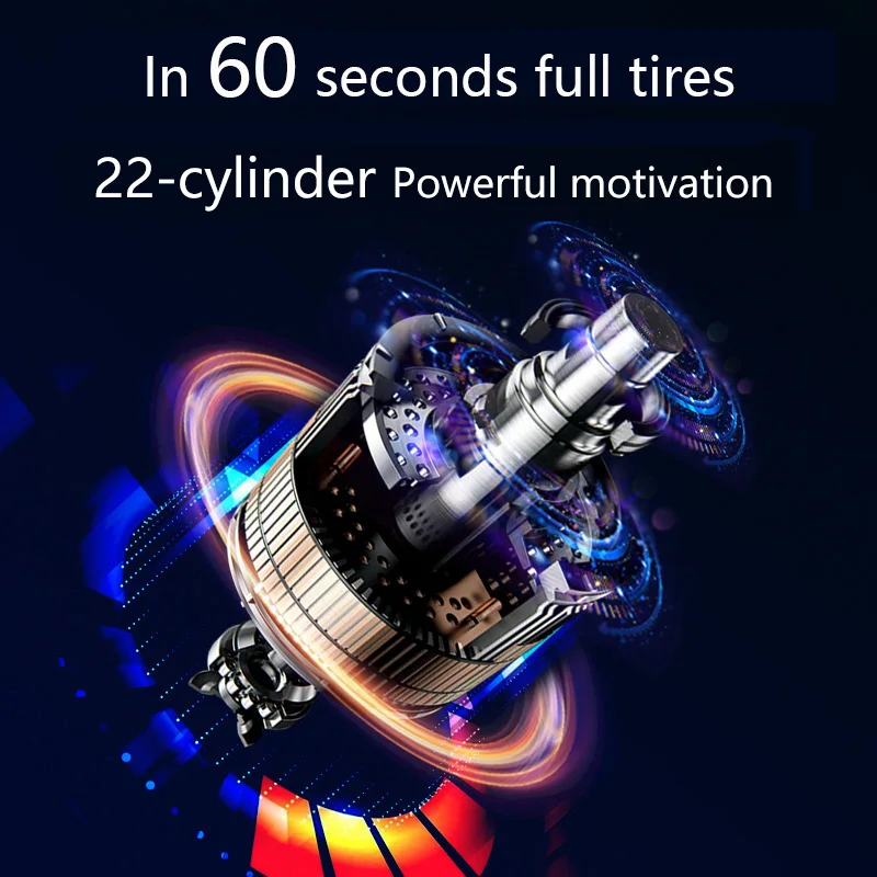 Портативный воздушный компрессор 12 В автомобильные насосы насос для шин