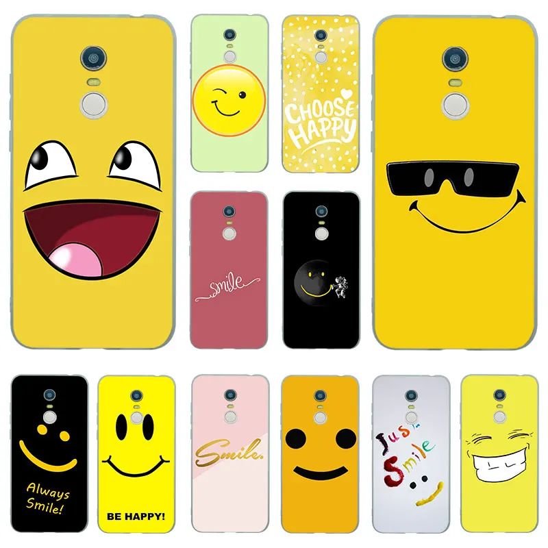 Силиконовый чехол s для Xiaomi Redmi Note 8 Pro 7 6 5 5A 4 4X smile be happy матовый 7A K20 TPU чехол| |