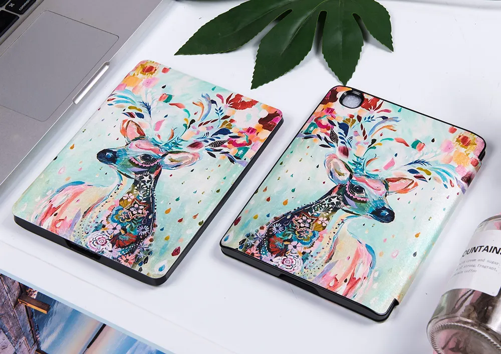 BOZHUORUI чехол для 6," Kobo Aura H2O Edition 2 электронные книги ридер-Модный Цветной Магнитный смарт-чехол с автоматическим выключением/пробуждением