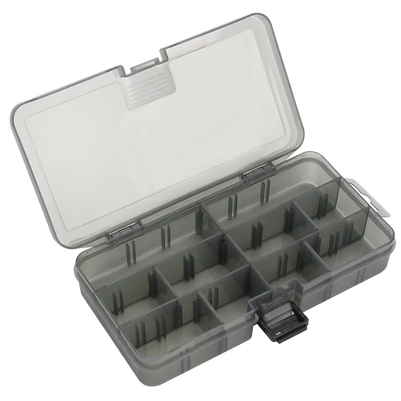 

5/10 Compartments 18.5cm*10cm*3.3cm Fishing Accessories Lure Hook Boxes Storage Accessories Fishing Tackle Box Storage Box