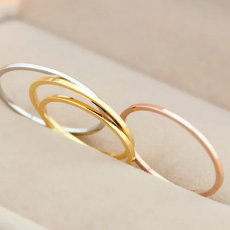 Модные Винтажные кольца золотистого и серебряного цветов простые дизайнерские