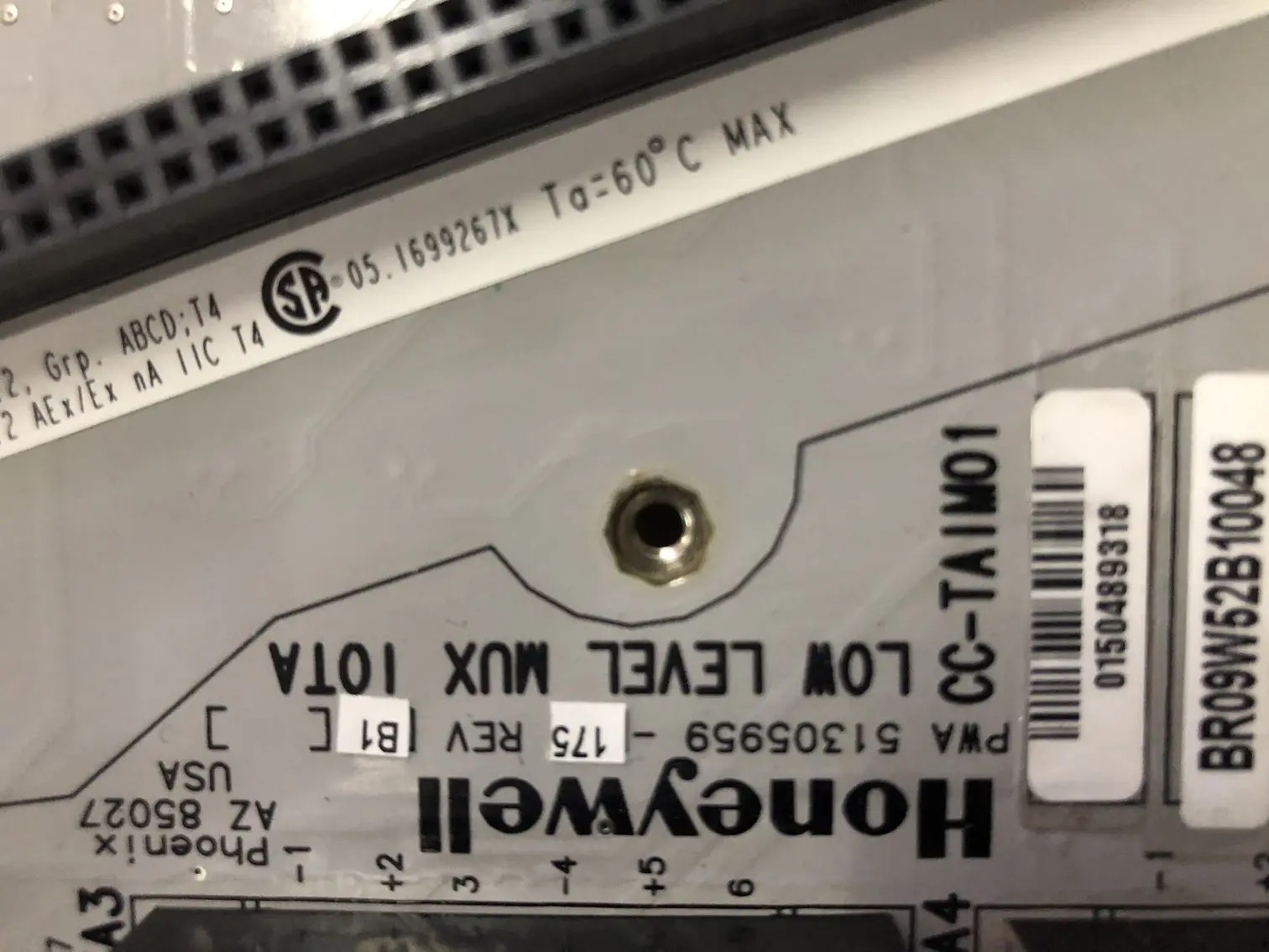 

CC-TAIM01 Honeywell Low Level Mux Module Used