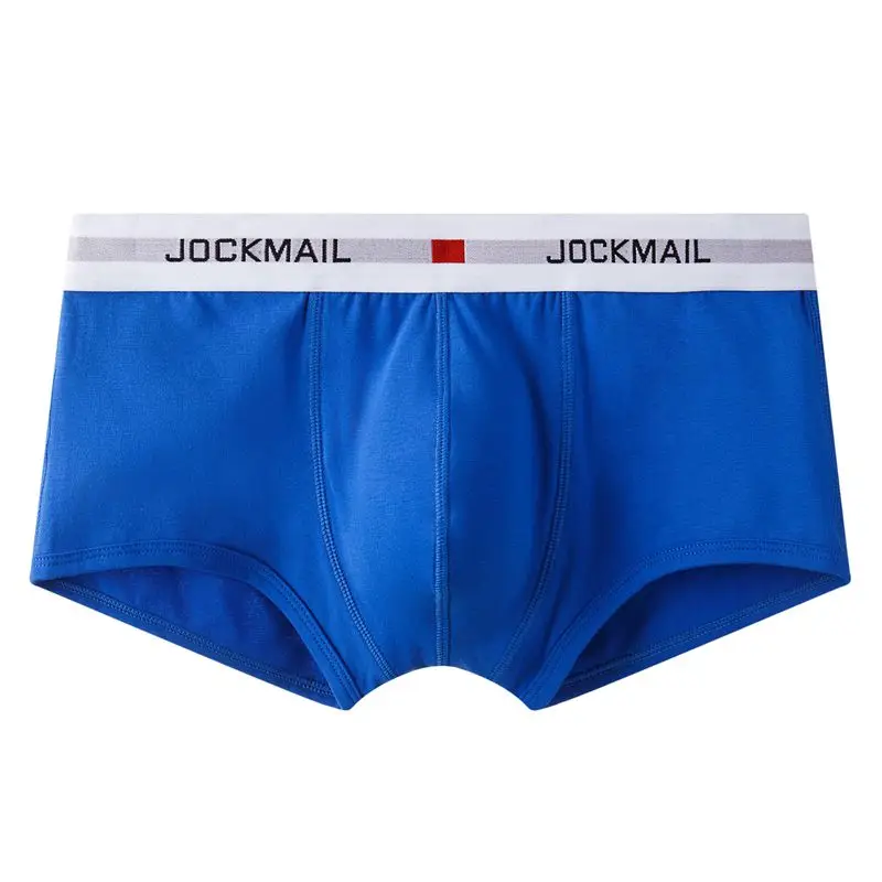 Jockmail фирменное Мужское нижнее белье новые мужские боксеры хлопковые дышащие