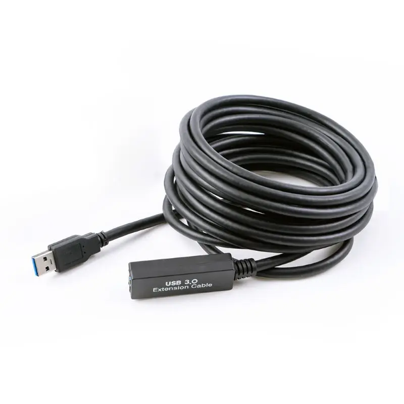 

5m/10m/15m USB3.0 Extension Cable Signal Amplification US/EU Plug Power Adapter