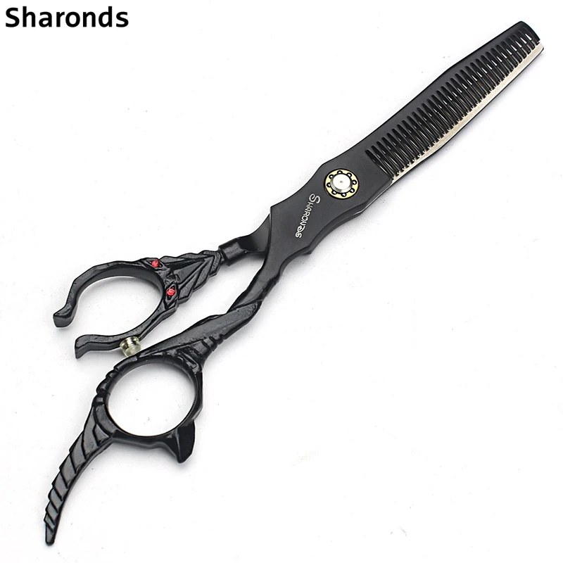 

New Barber Shop Personalized Scissors Set Hair Stylist Professional Hair Cutting 6 Inch Hairdressing Knife Cut Flat Shear